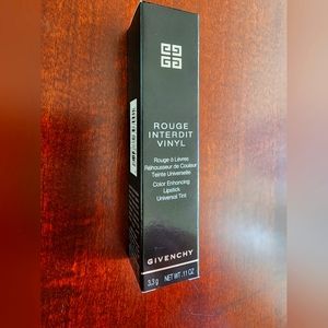 🤍New Givenchy Rouge Interdit Vinyl Color Enhancing Lipstick🤍